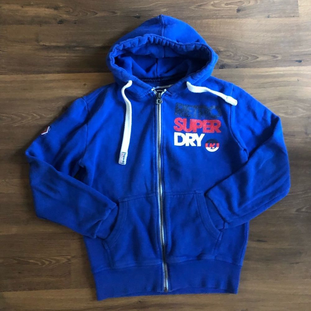 Retro Ski Super Dry Full Zip Hoodie